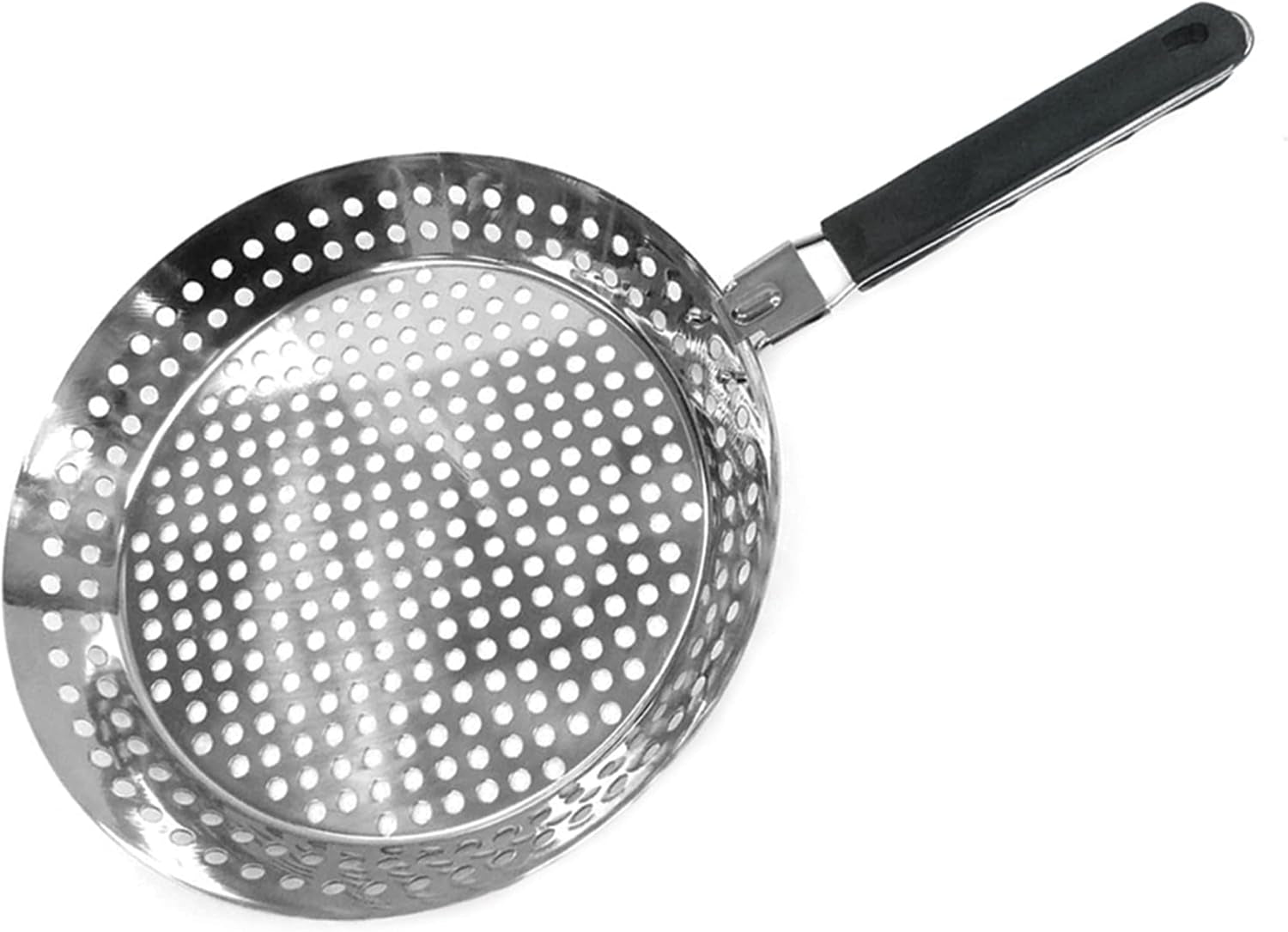 12-stainless-steel-grill-skillet-deep-fryer-strainer-basket-with-removable-handle-bbq-grill-pan-for-seafood-vegetables-outdoor-camping-backpacking-grilling-accessory-by-06753y