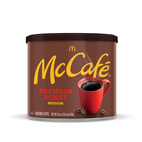 Premium Roast, Medium Roast Ground Coffee, 30 Oz Canister12