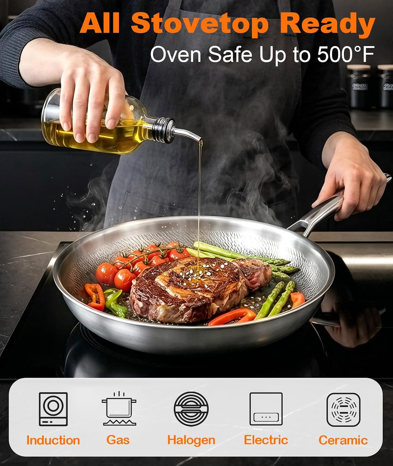 titanium-pans-for-cooking-12-uncoated-hammered-titanium-pro-frying-pan-pfas-free-cookware-frying-pan-with-lid-non-toxic-tri-ply-skillet-for-cooking-pfas-pfoa-ptfe-free-induction-oven-safe