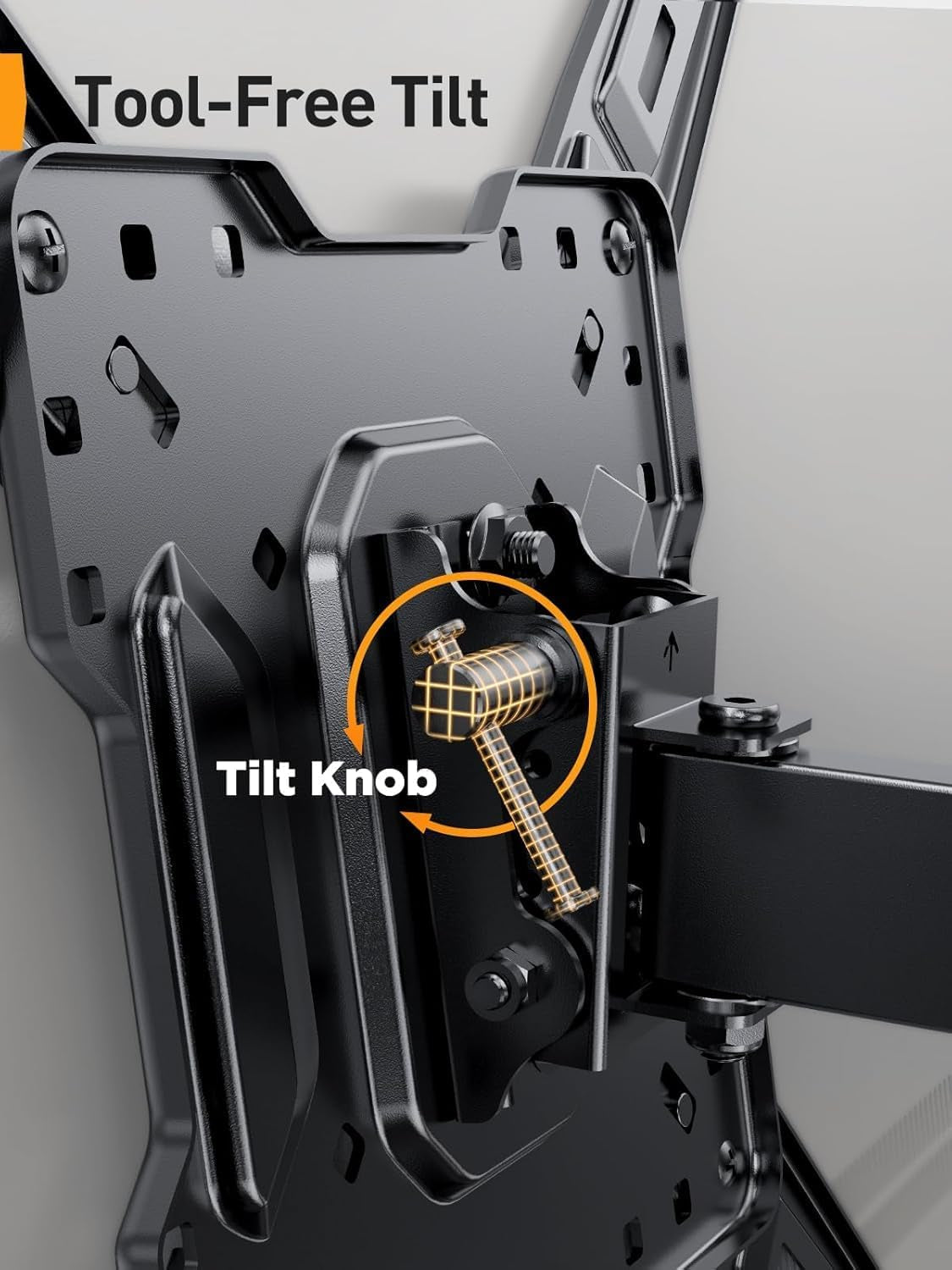 full-motion-tv-mount-for-26-65-inch-tvs-up-to-82-lbs-swivel-articulating-corner-tv-wall-mount-with-tool-free-single-stud-wall-mount-tv-bracket-max-vesa-400x400mm-pgmf3