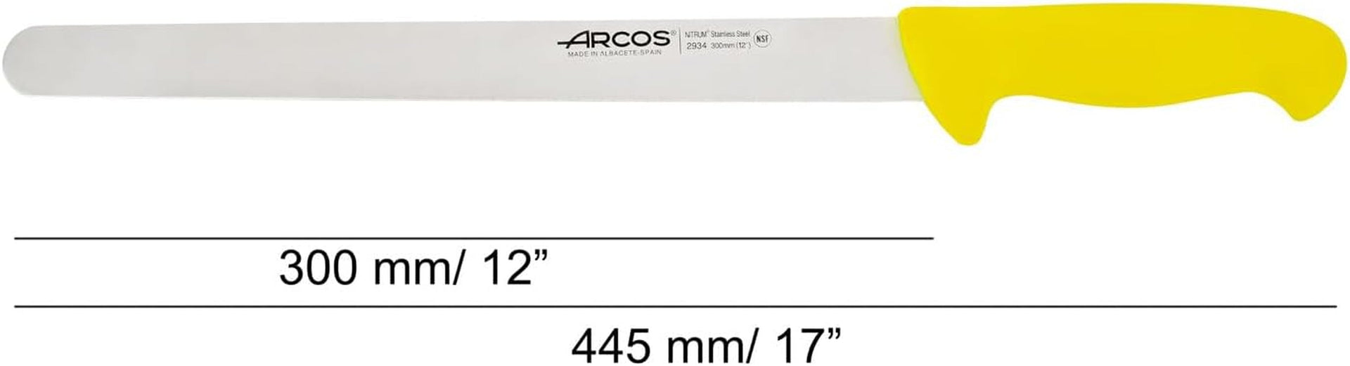 slicing-knife-ham-knife-12-inch-nitrum-stainless-steel-and-300-mm-blade-ergonomic-polypropylene-handle-series-2900-features-different-handle-colors-to-make-it-easier-color-yellow