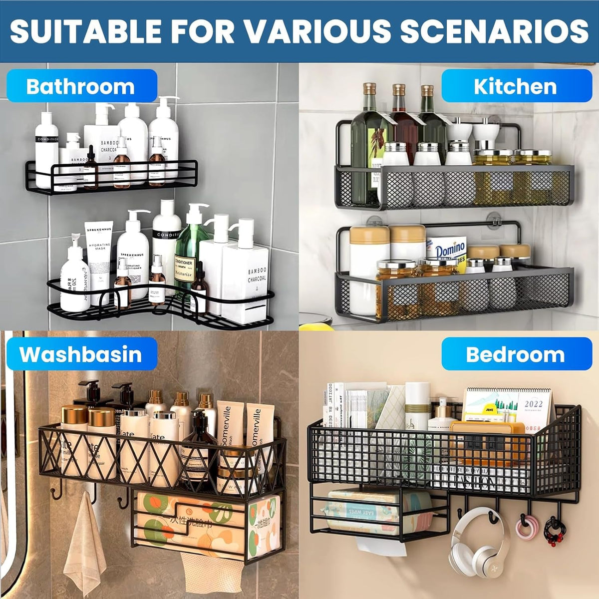 18-pack-shower-caddy-adhesive-replacement-shower-shelf-strong-adhesive-hooks-no-drilling-transparent-waterproof-strips-for-bathroom-shelves-kitchen-racks