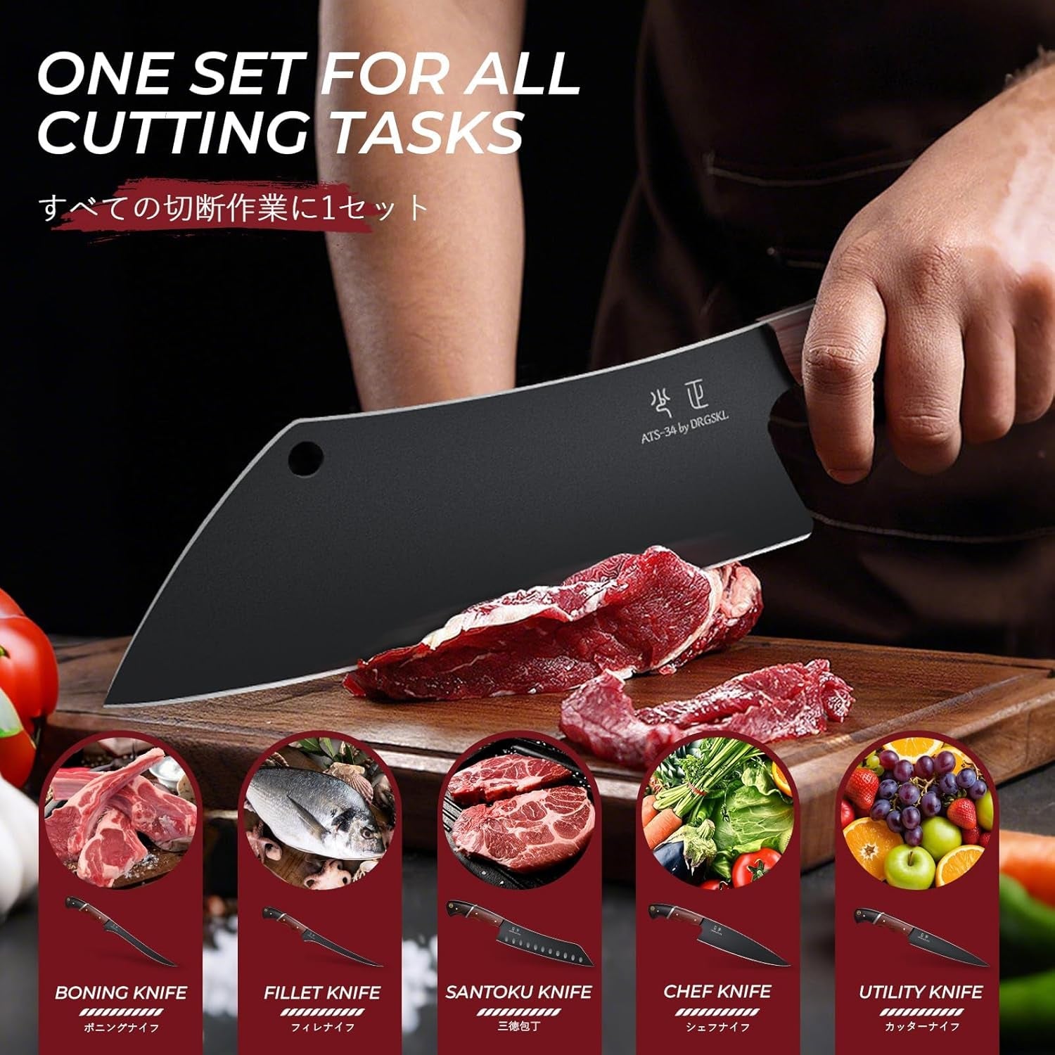 kitchen-knife-set-with-bag-6-pcs-chef-knife-set-with-wooden-handle