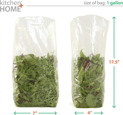 Keep It Fresh Produce Bags - 30 Reusable BPA Free Freshness Produce Bags & Twist Ties - Keeps Fruits, Veggies, and Flowers Fresher Longer5