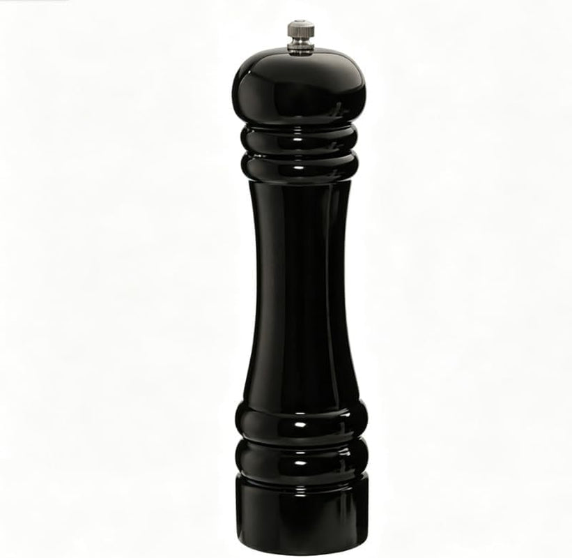 glossy-pepper-grinder-adjustable-manual-spice-mill-with-ceramic-core-for-peppercorns-and-sea-salt-black-white-optional