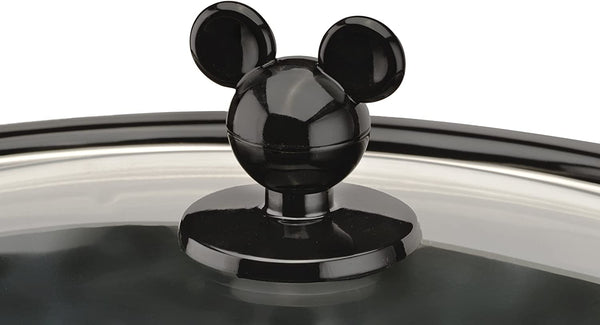 Disney Mickey Mouse 5-Quart Slow Cooker & 20 Ounce Dipper by  - Includes Glass Lids - Kitchen Essential Food Warmers - Large & Small Slow Cooker Set - for Serving and Entertaining | Large & Small Slow Cooker Set with Glass Lids, Kitchen Essential Food Warmers for Serving & Entertaining at Home4
