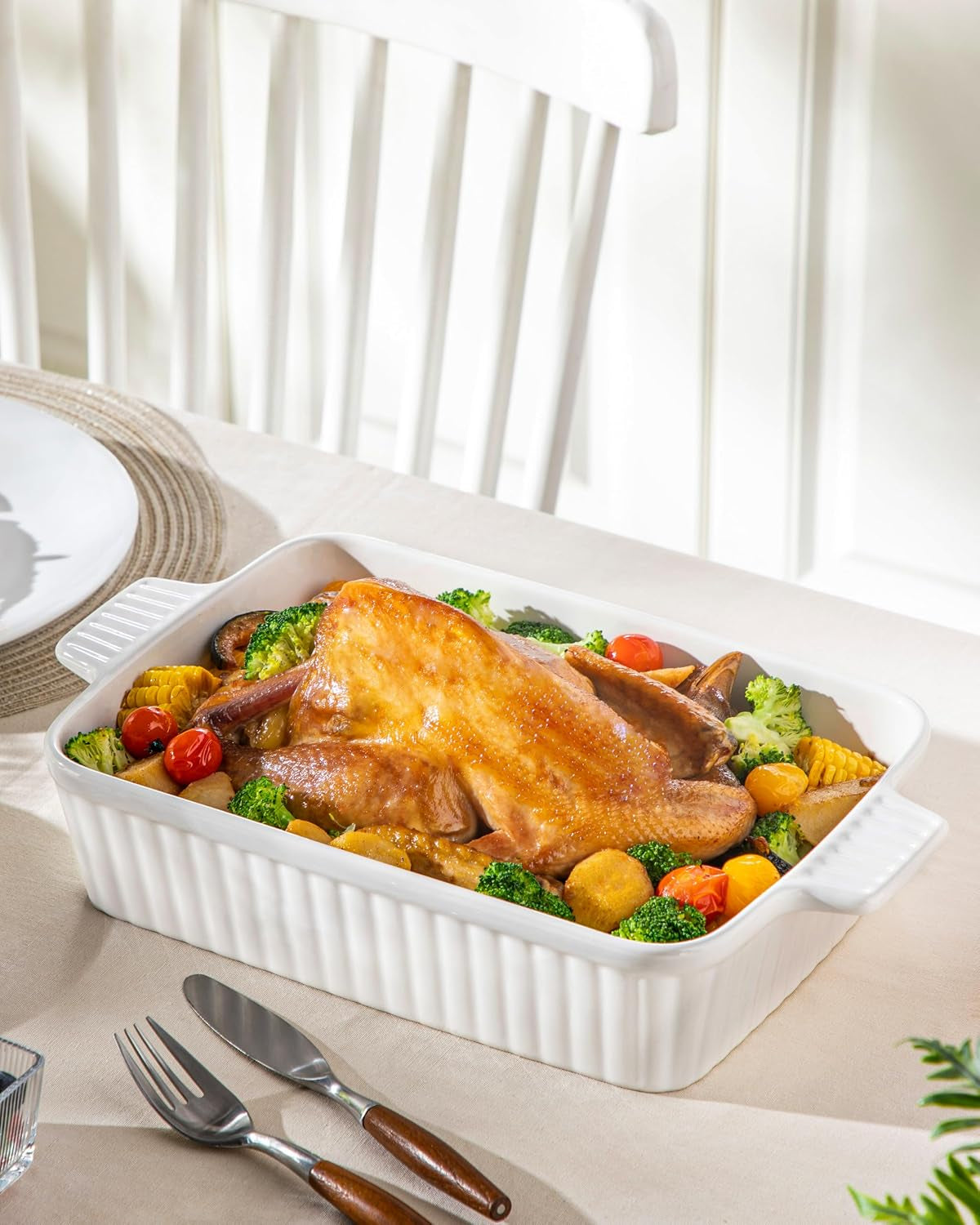 4-4qt-ceramic-casserole-dishes-for-oven-9x13-baking-dishes-white-rectangular-lasagna-pan-with-handles-ceramic-baking-dish-deep-roasting-pan-microwave-and-dishwasher-safe-wedding-gift