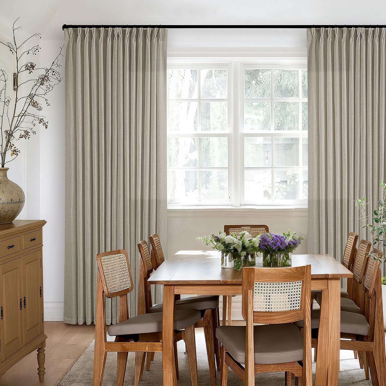 burlywood-birch-pinch-pleated-linen-90-inch-curtains-2-panels-thick-linen-textured-flax-burlap-taupe-pinch-pleat-drapes-90-inches-long-semi-sheer-curtains-for-dining-bedroom-office