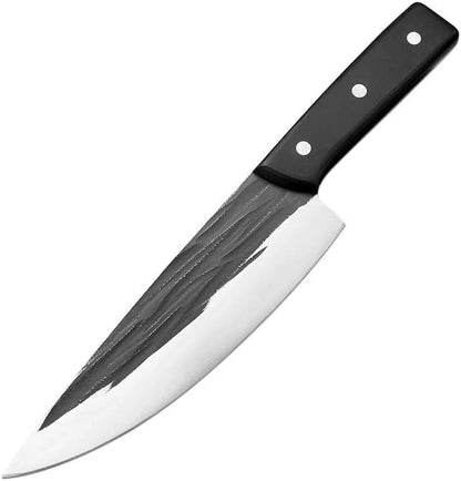 Meat Cleaver, 7 Inch Ultra-Sharp Handmade Forged Kitchen Knives(Without Cover)1