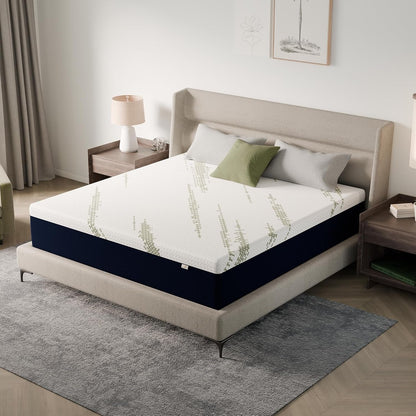 Queen Mattress 10-Inch for Cooler Sleep - Cooling Gel Memory Foam with Pressure Relief & Medium Firm Support, Cozy Comfort Queen Size Bed Mattress in a Box for Adults, Couples, Guest Rooms9