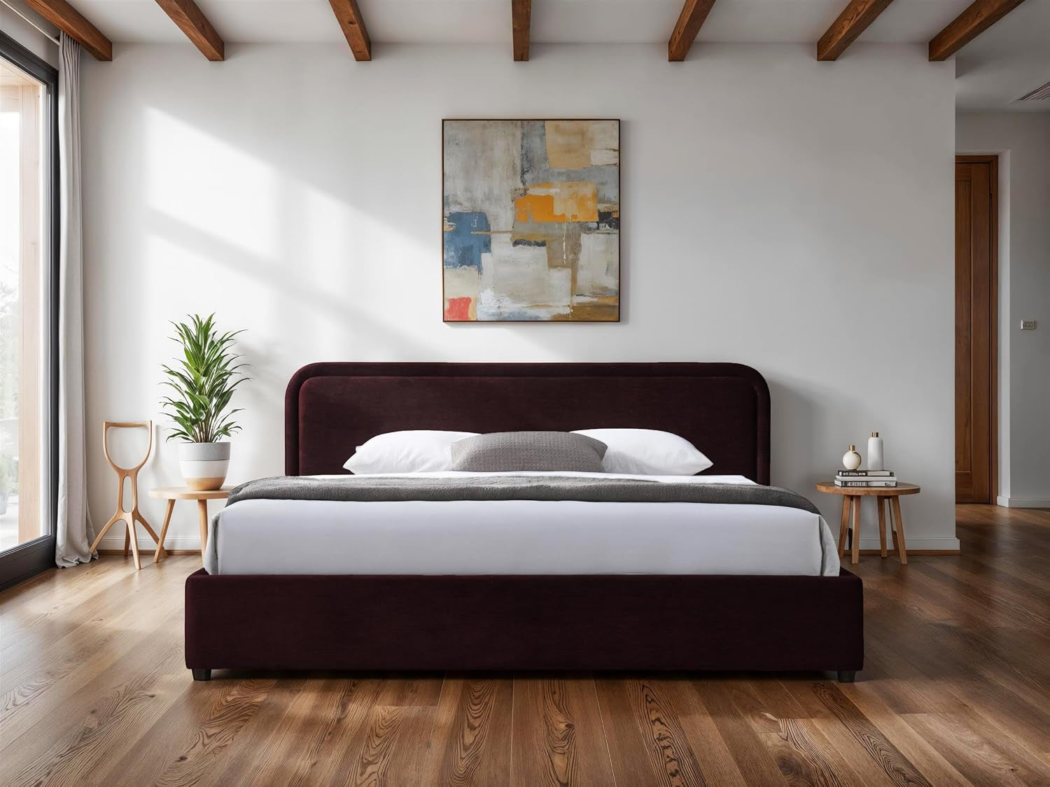 chloe-upholstered-platform-king-bed-in-burgundy-fabric