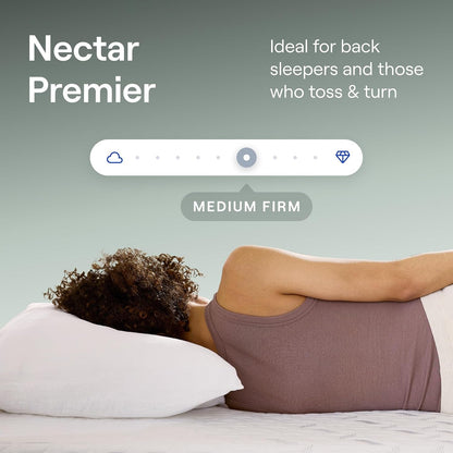 Nectar Premier 13” Memory Foam Mattress, Queen, Medium Firm, 1-Year Trial3