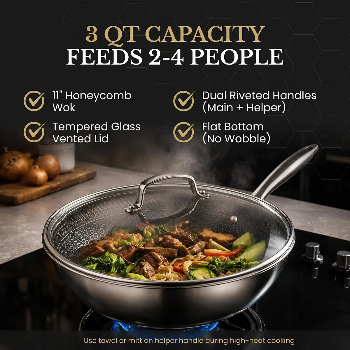 ®-11-honeycomb-stainless-steel-wok-with-lid-nonstick-induction-safe-heavy-duty-stir-fry-pan-induction-compatible-even-heat-distribution-pfoa-free-non-toxic-cookware-oven-dishwasher-safe