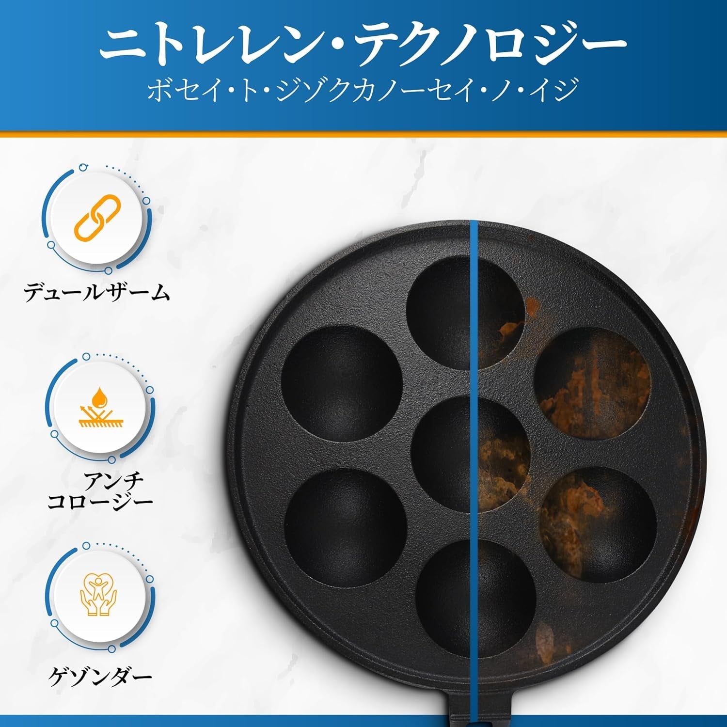 7-hole-cast-iron-aebleskiver-pan-detachable-wooden-handle-pre-seasoned-aebleskiver-sticks-and-recipe-book-included