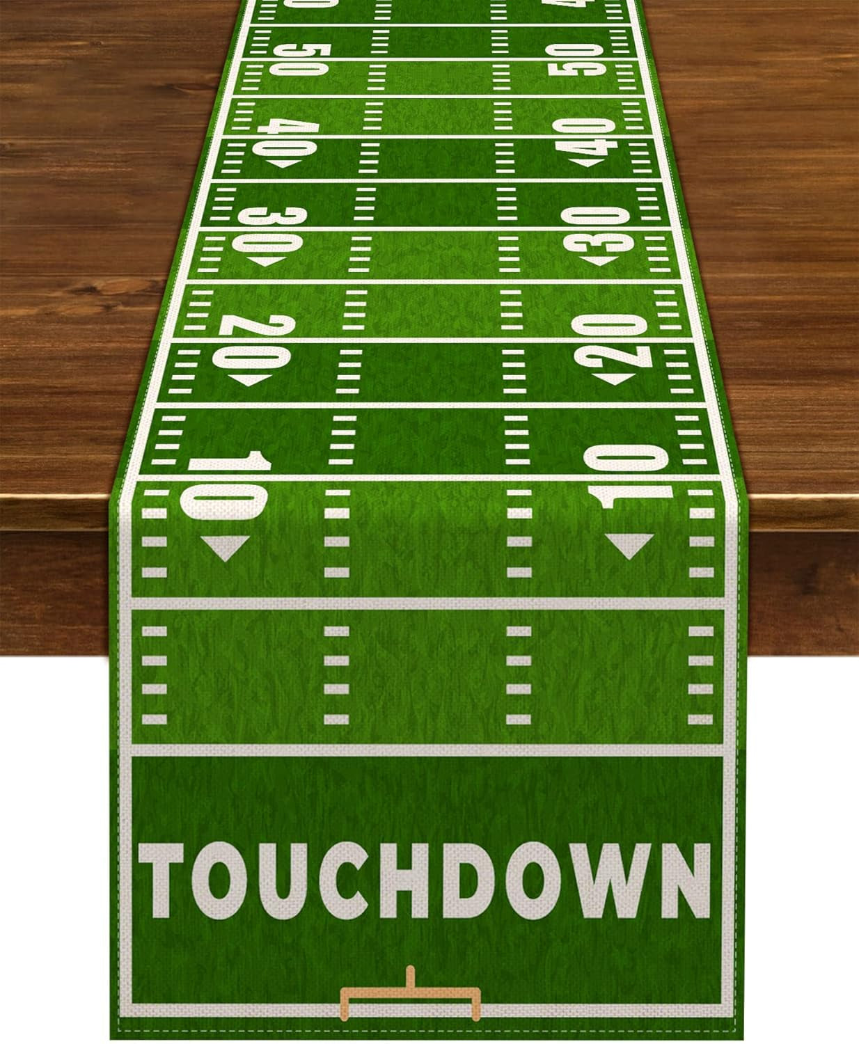 american-football-court-table-runner-touch-down-football-birthday-party-decoration-boy-sport-farmhouse-home-dining-room-kitchen-table-decor-13-x-72
