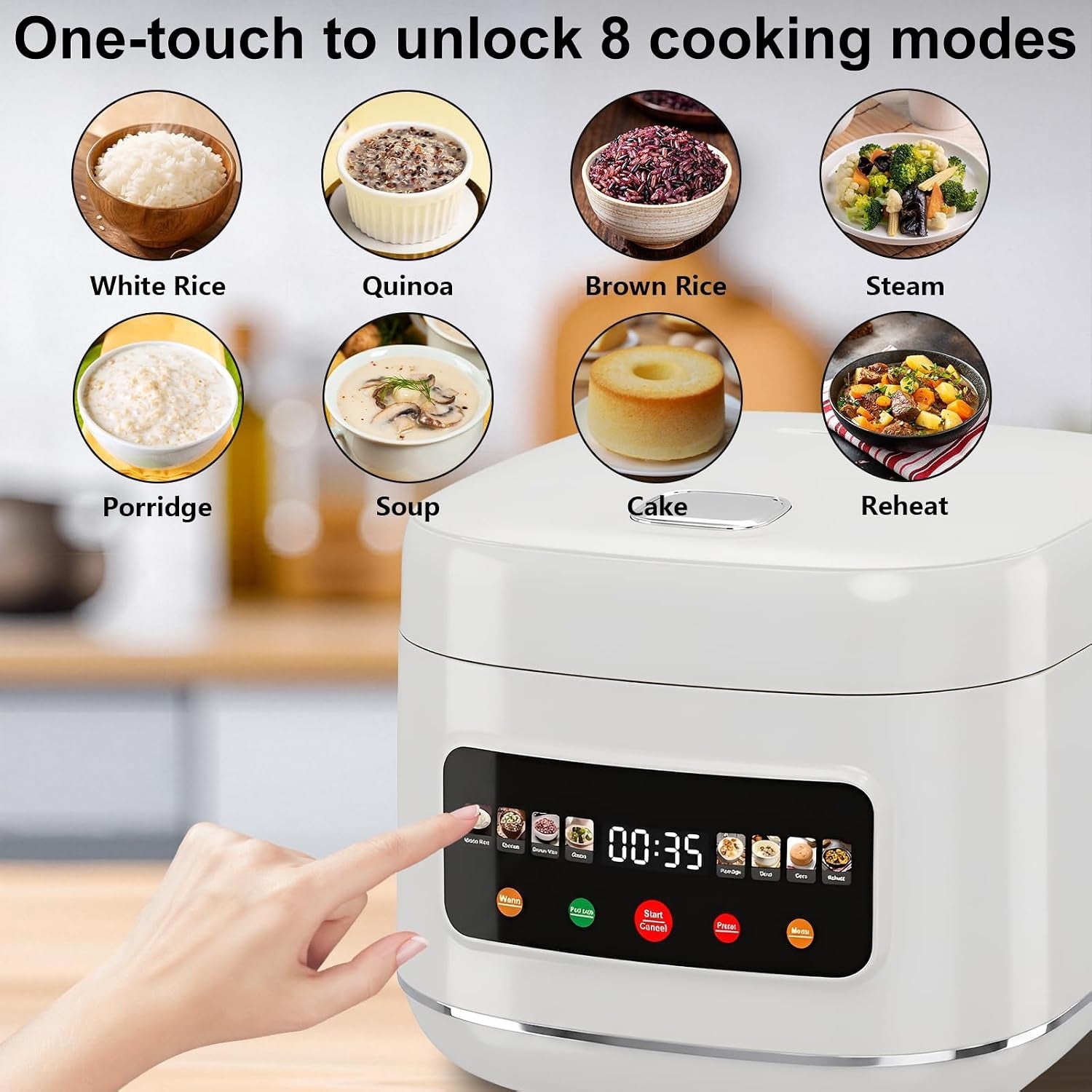 digital-rice-cooker-8-cup-uncooked-16-cup-cooked-capacity-touch-screen-with-8-cooking-programs-auto-keep-warm-24-hour-delay-timer-non-stick-inner-pot-steamer-basket-for-white-brown-rice-quinoa-oatmeal-porridge-soup