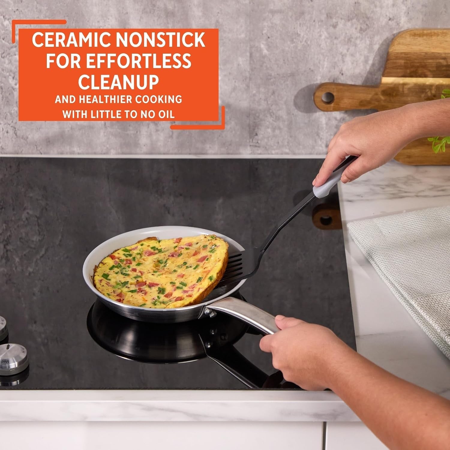 8-in-2-ply-aluminum-gray-ceramic-fry-pan-with-stainless-steel-handle-2-ply-construction-with-induction-and-oven-use-ideal-for-pan-frying-and-sauteing