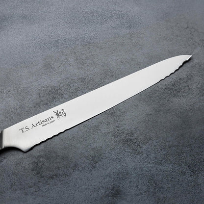 Hybrid-Edge Santoku Utility Knife, Made in Japan3