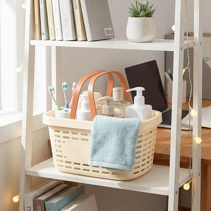 Plastic Shower Caddy, Cream, 1 Pack6