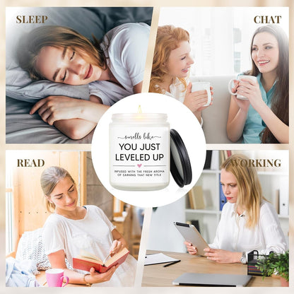 Promotion Gifts for Women at Work, New Job Gifts Candle, Lavender Scent7
