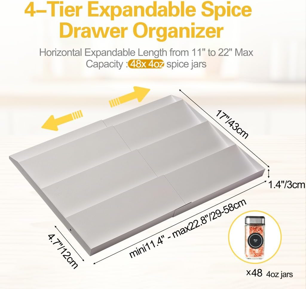 metal-spice-drawer-organizer-4-tier-spice-rack-for-drawer-expandable-seasoning-organizer-for-11-4-22-8-wide-drawer-holds-up-to-48-spice-jars-not-included-white