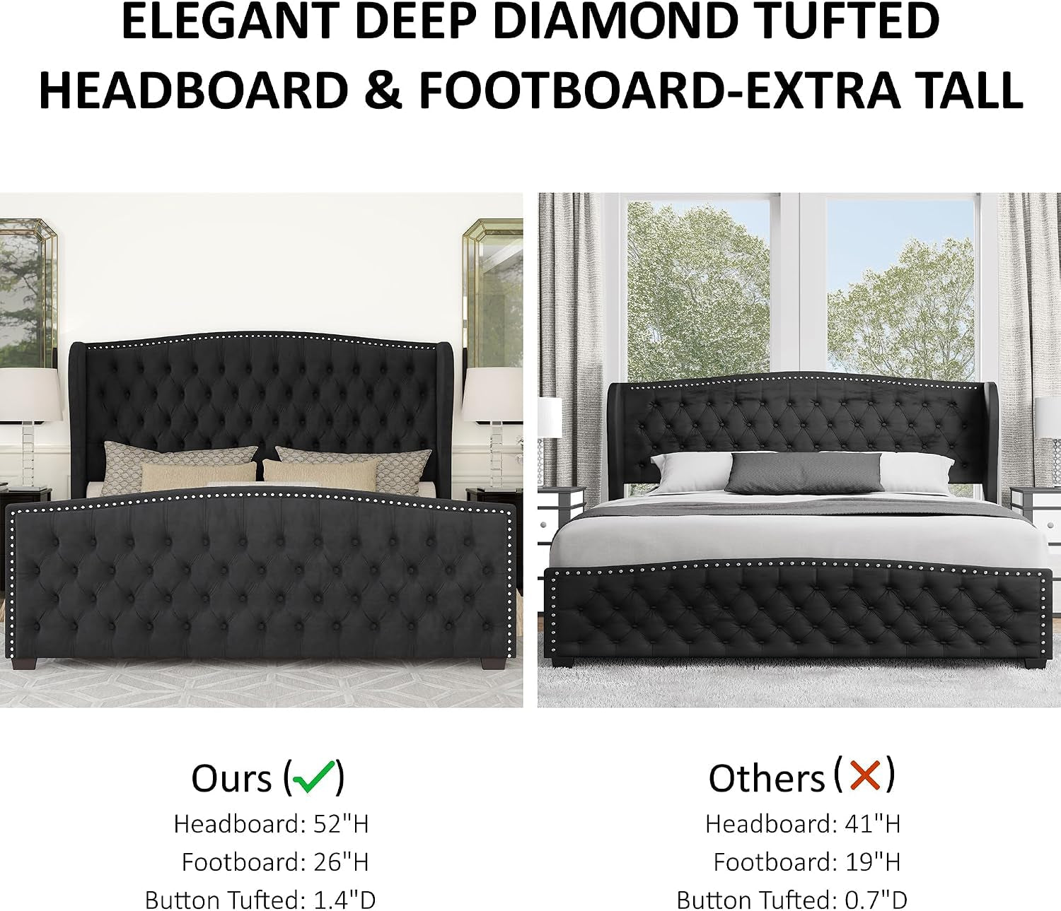 queen-size-bed-frame-with-velvet-upholstered-wingback-headboard