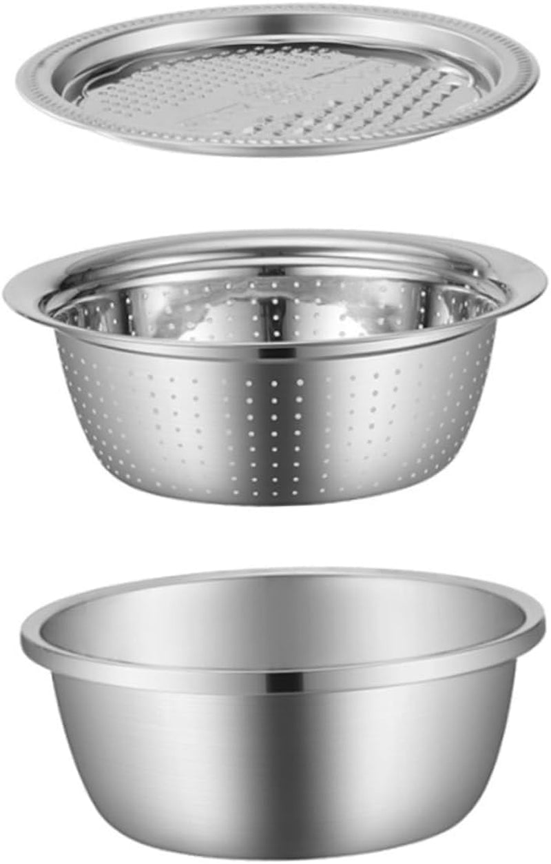 stainless-steel-3-piece-vegetable-slicer-and-grater-draining-bowl-set