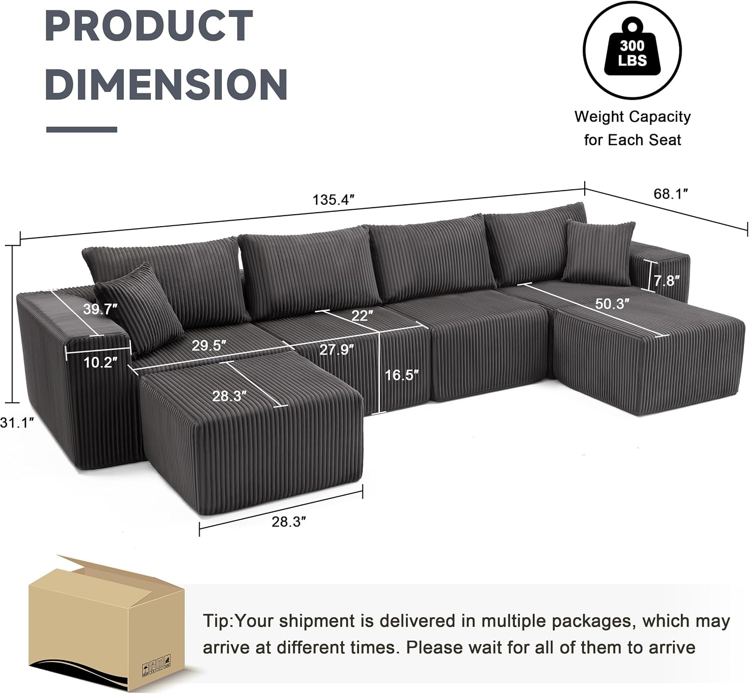 135-4-sectional-couch-for-living-room-u-shaped-boneless-couch-darkgray