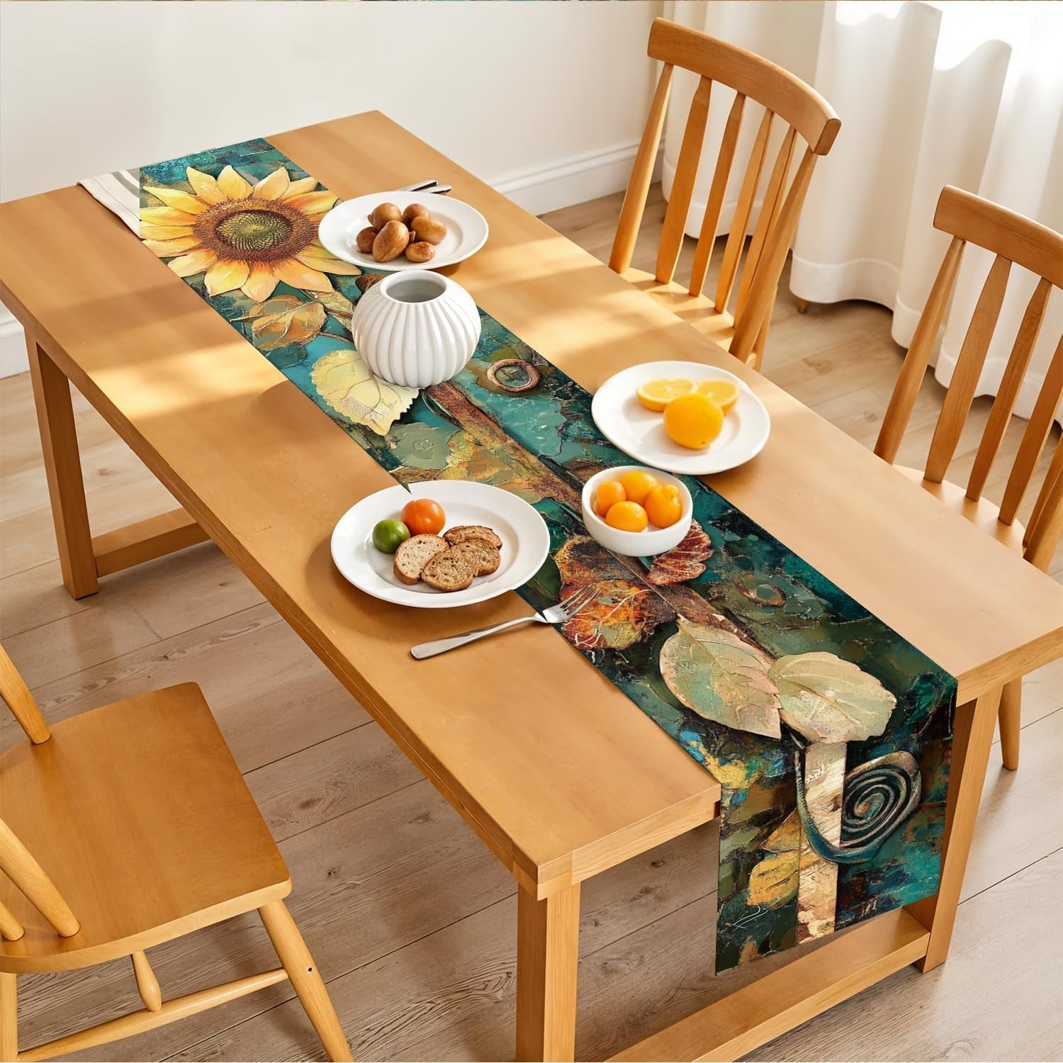 elegant-sunflower-table-runner-and-placemat-set-5-piece-rustic-dining-table-decor-with-1-table-runner-4-placemats-bright-yellow-floral-design-for-everyday-or-seasonal-use
