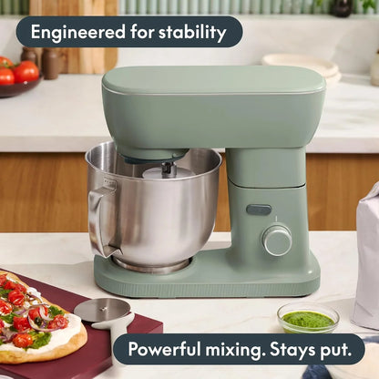 STIR 5.3Qt Tilt-Head Stand Mixer, 12-Speed Countertop Mixer, Oatmilk4