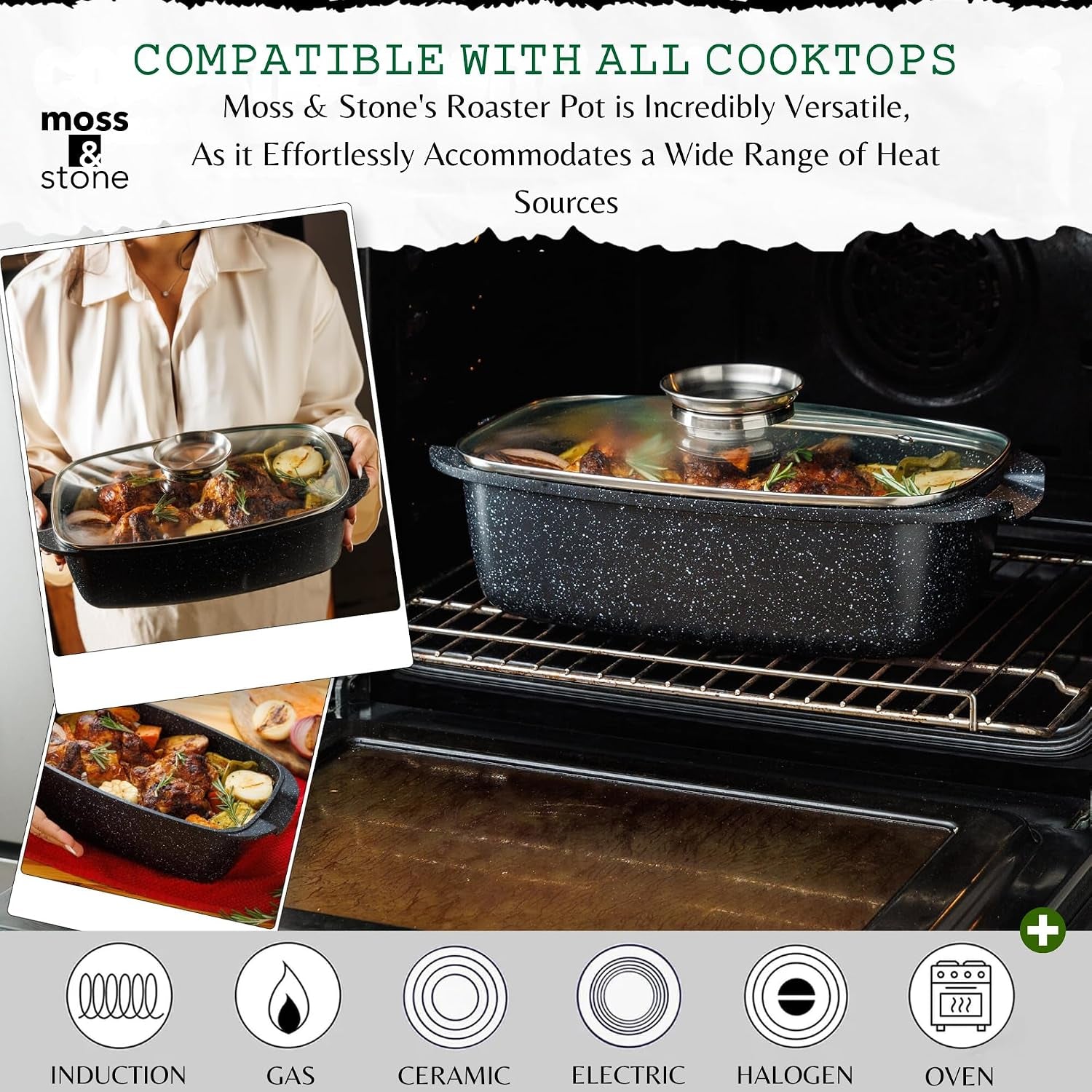 6-quart-oval-roaster-pot-with-lid-12x8-3-die-cast-aluminum-chicken-roaster-induction-gas-ceramic-cooktop-compatible-hard-anodized-nonstick-roasting-pan-with-lid-oven-safe