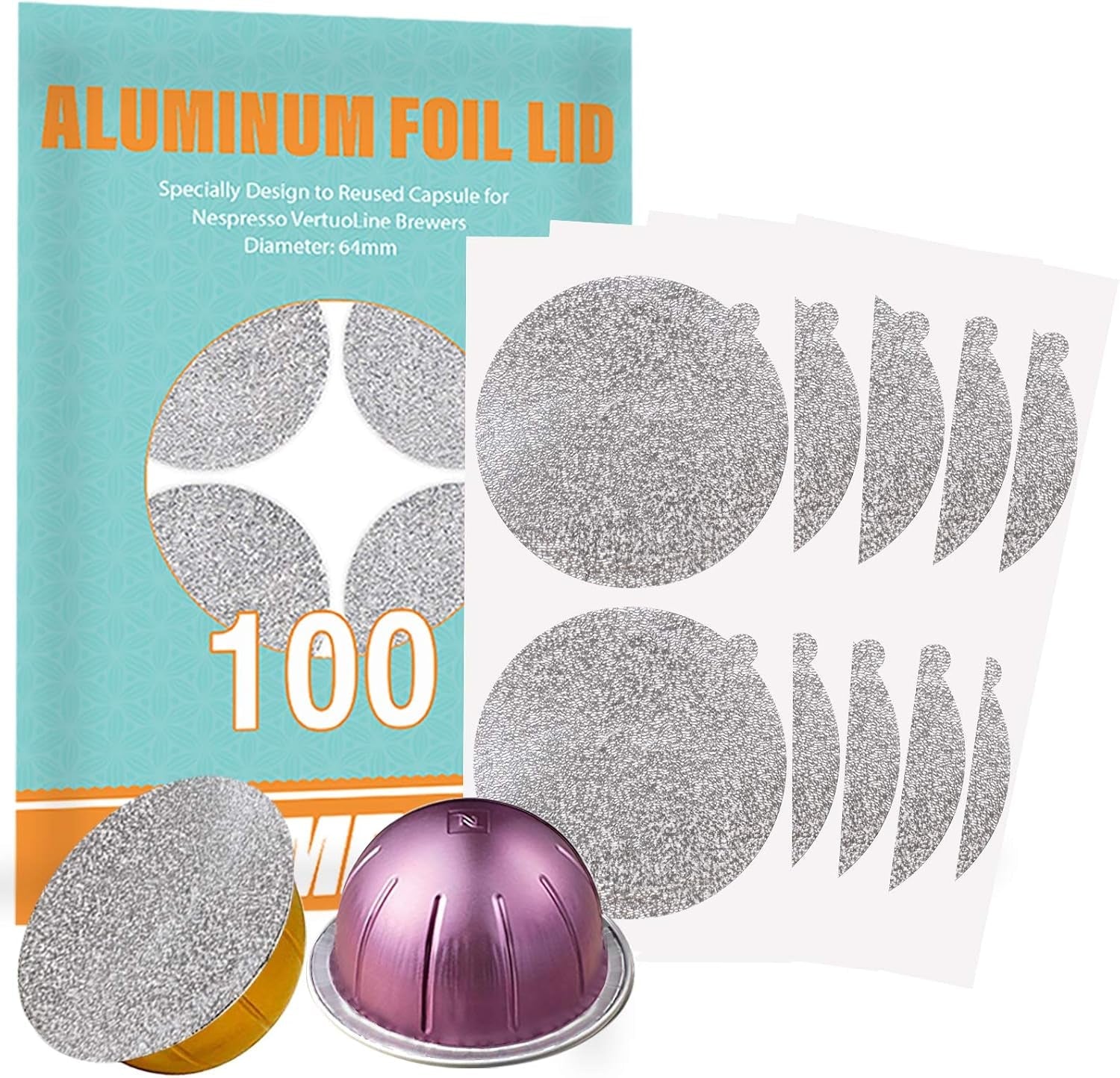 aluminum-foils-lids-to-reuse-vertuoline-capsules-coffee-pods-compatible-with-nespresso-vertuoline-machine-64mm100-package