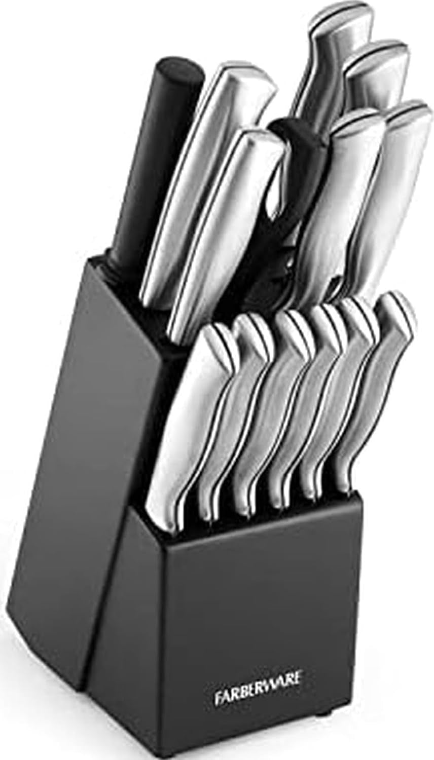 15-piece-kitchen-knife-set-high-carbon-stainless-steel-blades-with-wood-block-steak-knives-sharpening-tool-all-purpose-shears-razor-sharp-ergonomic-stainless-steel-handles