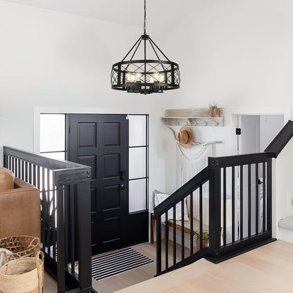 6-Light 22.5'' Farmhouse Chandelier for Dining Room Light Fixture5