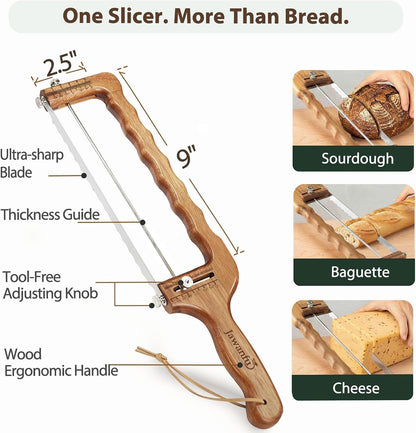 Adjustable Bread Slicer for Homemade Bread & Sourdough5