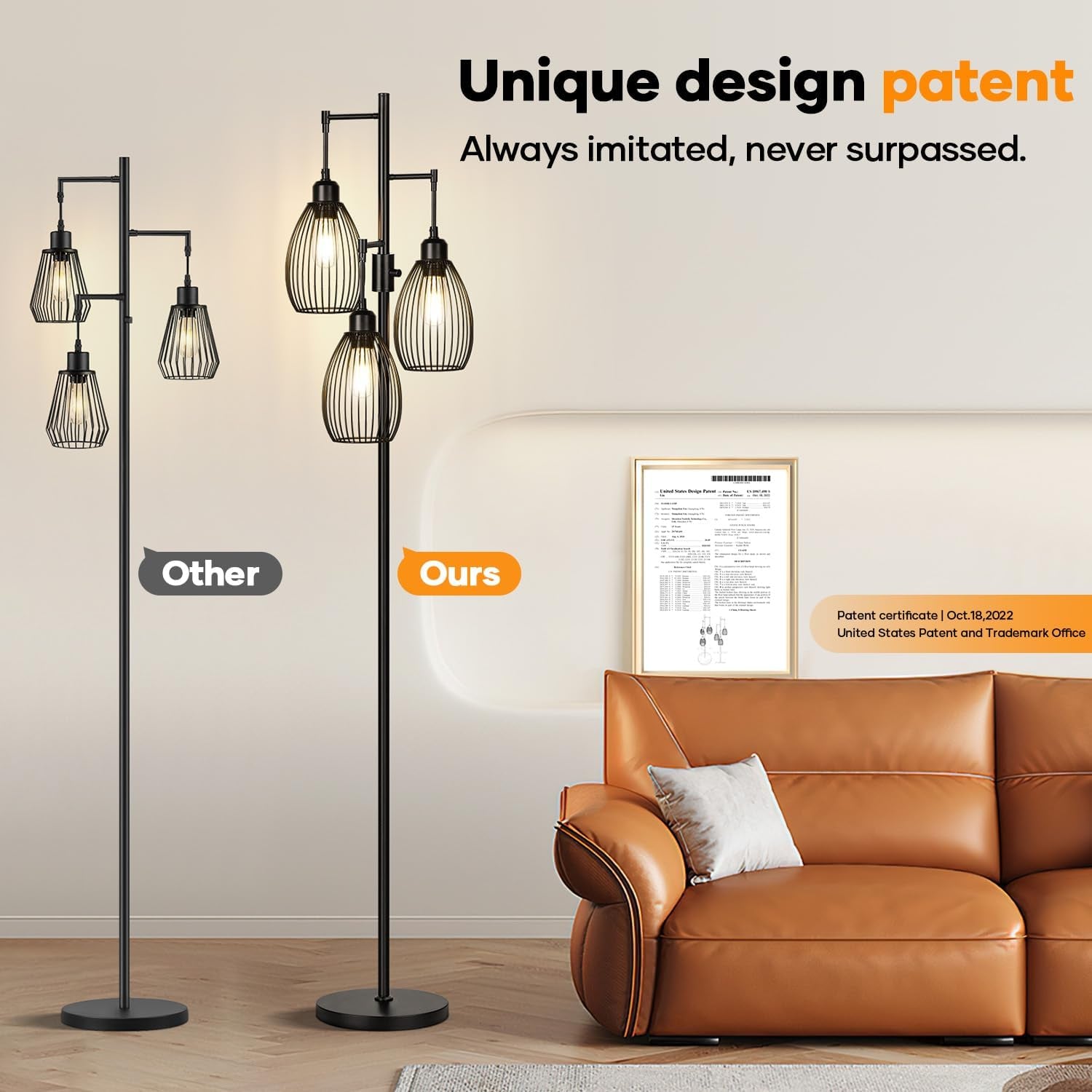 dimmable-floor-lamp-3-x-800lm-led-edison-bulbs-included-farmhouse-industrial-floor-lamp-standing-tree-lamp-with-elegant-teardrop-cage-tall-lamps-for-living-room-bedroom-office-dining-room-black