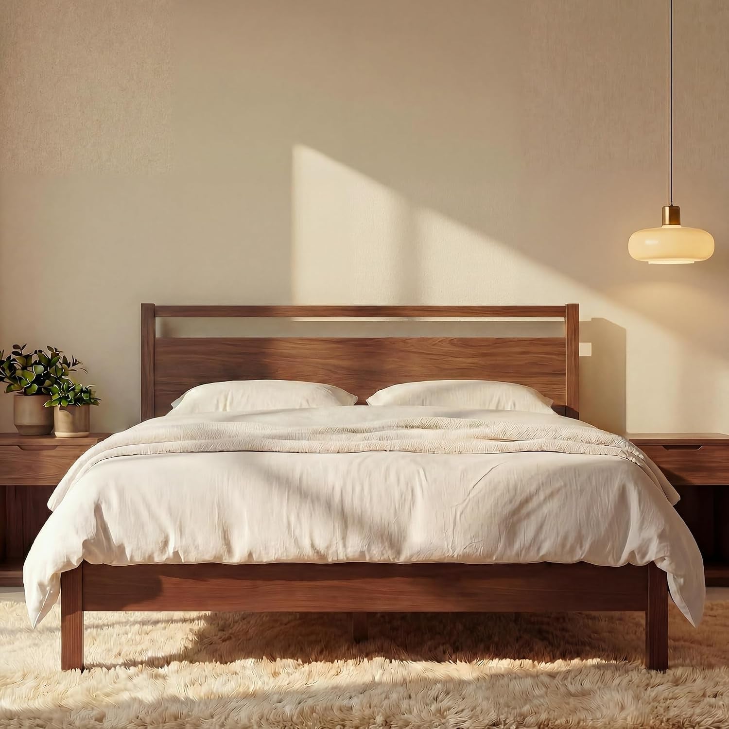 signature-wood-platform-bed-frame-with-headboard-essential-noise-free-under-bed-storage-no-box-spring-needed-easy-assembly-cherry-twin