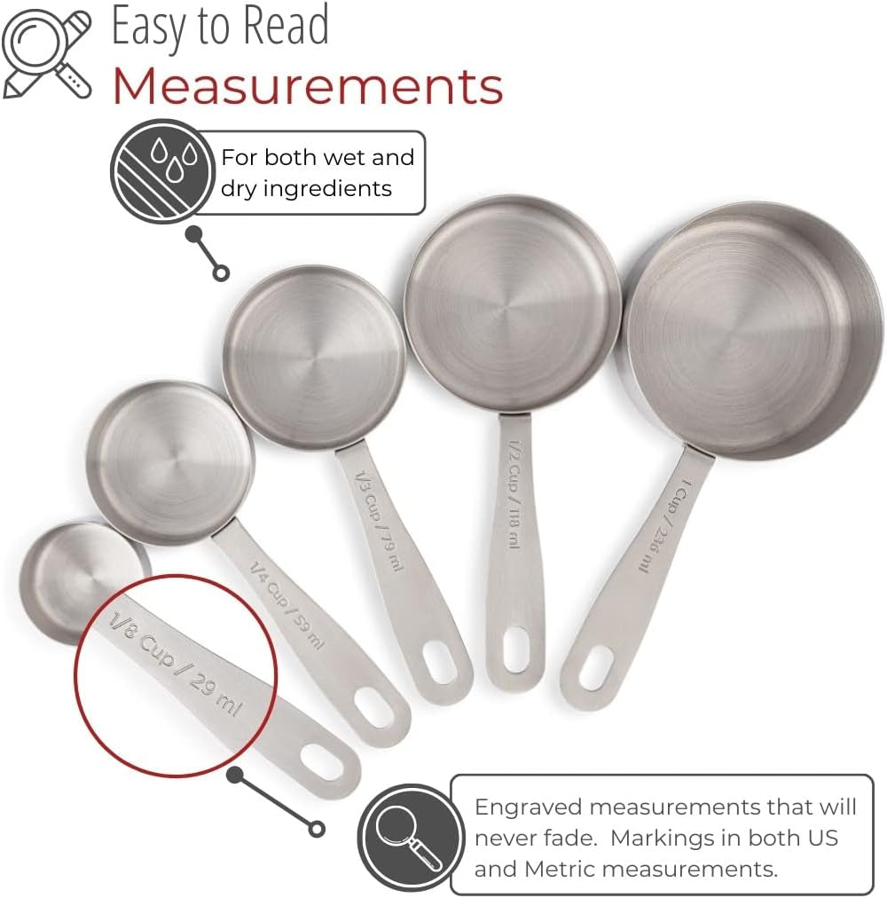 5-piece-stainless-steel-measuring-cups-set-heavy-duty-metal-measuring-cups-with-1-8-cup-size-engraved-imperial-metric-markings-for-dry-liquid-baking-ingredients-stackable