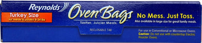 Kitchens Turkey Oven Roasting Bags, Holds up to 24 Lbs, 2Ct | Large Disposable Turkey Cooking Bags, Holds between 8-24 Lbs, Juicy Results, Easy Cleanup, Thanksgiving Roasting, Bpa-Free8