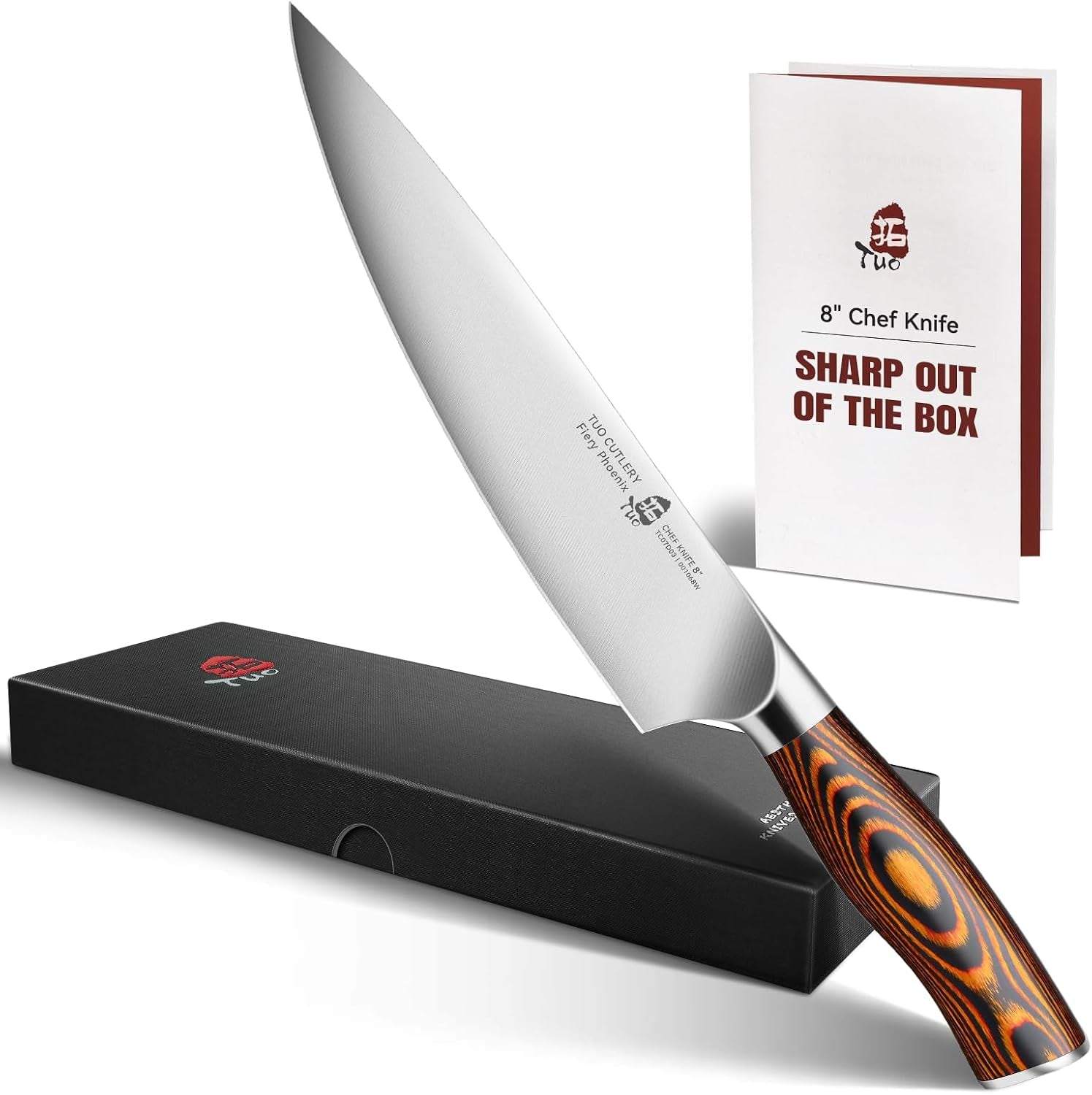 chef-knife-8-inch-sharp-kitchen-knife-with-pakkawood-handle-high-carbon-steel-professional-for-chopping-dicing-gift-box-fiery-phoenix-series