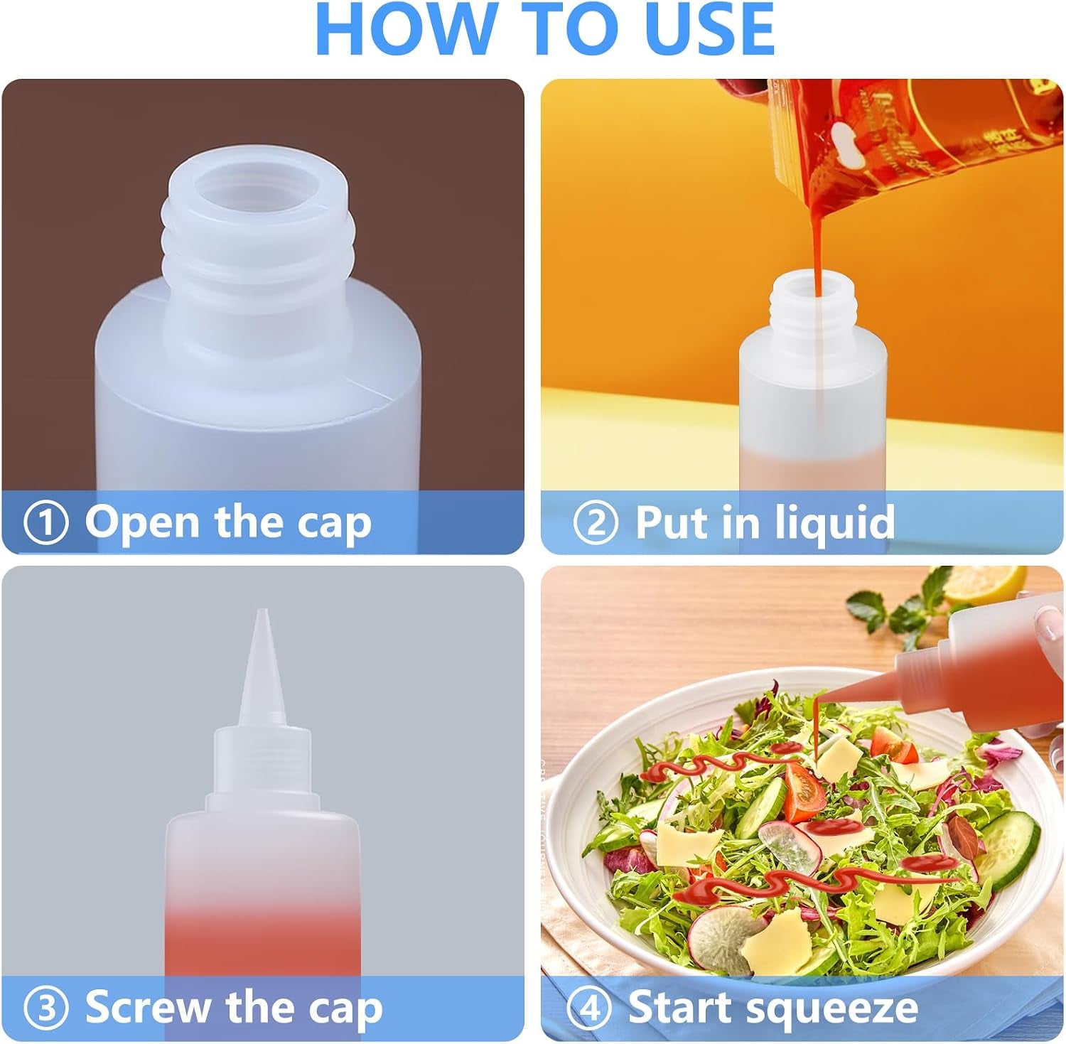 2-pack-10-oz-300ml-condiment-squeeze-bottles-leak-proof-refillable-condiment-container-for-kitchen-use-great-for-ketchup-mustard-syrup-sauces-dressing-and-oil