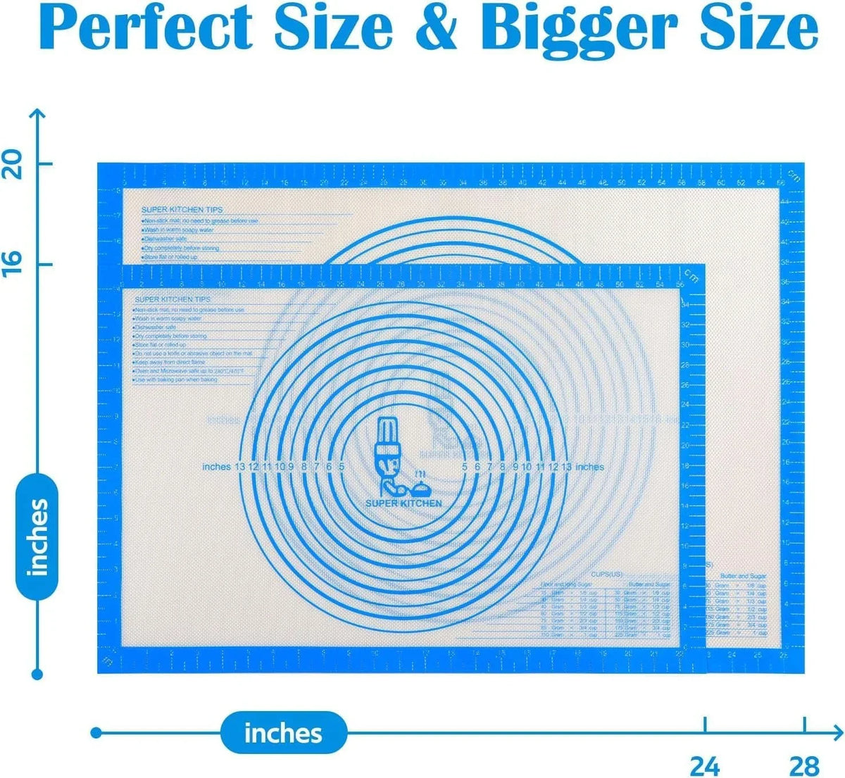 nonstick-silicone-pastry-mat-extra-large-with-measurements-dough-baking-mat-28-x-20-silicone-baking-mat-counter-dough-rolling-fondant-pie-crust-sourdough-bread-supplies-by-blue