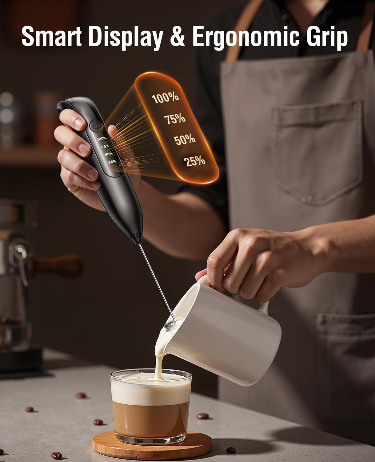 electric-milk-frother-led-wireless-charging-3-heads-3-speeds-coffee-handheld-frother-with-1800mah-6-hour-battery-magnetic-wireless-charging-stand-3-speed-for-latte-no-dead-battery