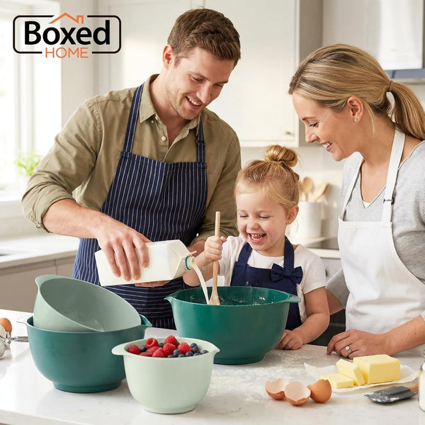Plastic Mixing Bowl Set of 4, BPA Free2