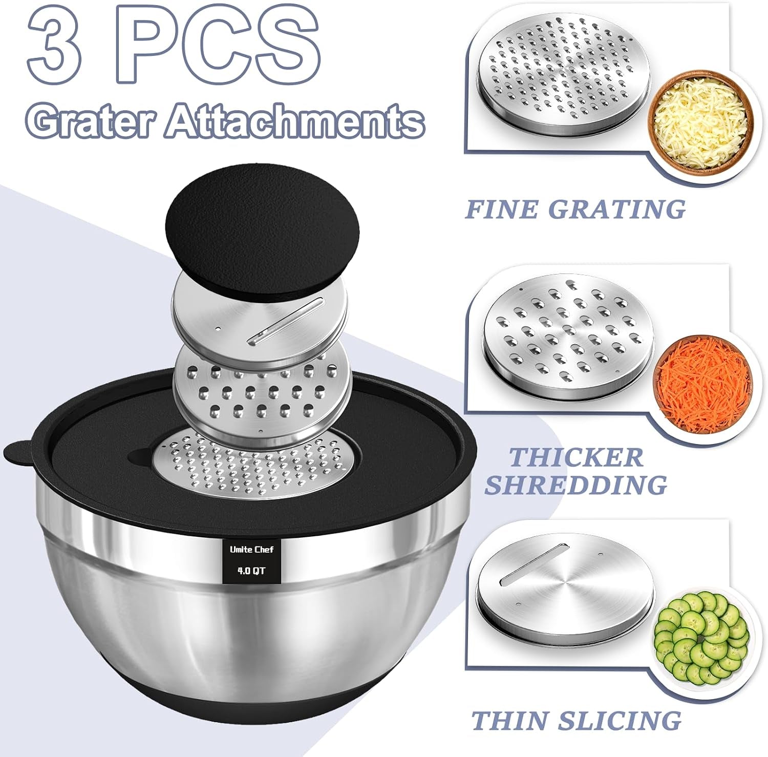 mixing-bowls-with-airtight-lids-set-8pcs-stainless-steel-nesting-bowls-set-3-grater-attachments-non-slip-bottoms-size-5-4-3-5-2-1-5qt-for-baking-mixingblack