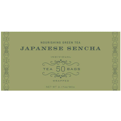 Japanese Sencha Green Tea, 50 Tea Bags | Japanese Sencha Green Tea with a Light, Delicate Flavor. Contains Caffeine.4