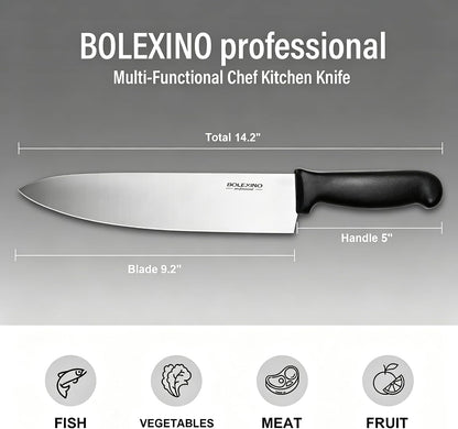 10" Japanese Chef Knife, High Carbon Stainless Steel Kitchen Knife2