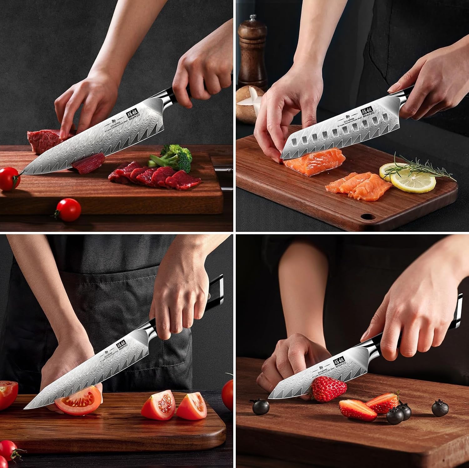 7-piece-damascus-knife-set-professional-kitchen-knife-sets-for-chefs-japanese-10cr15mov-super-steel-knife-block-set-with-g10-handle-gyo-series