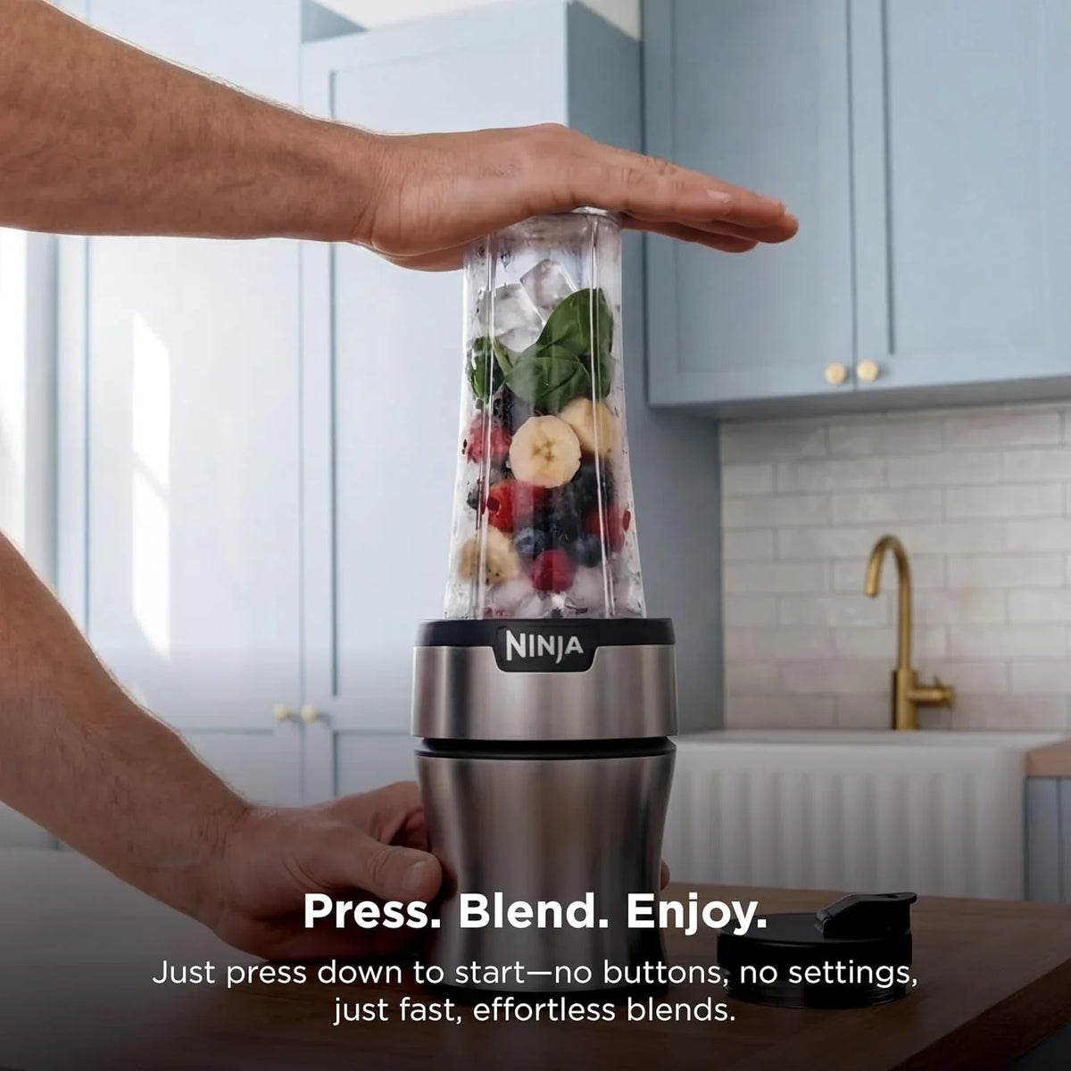 ninja-nutri-plus-personal-blender-900pw-3-20oz-cups-silver-bn301-900-peak-watt-push-to-blend-motor-for-smoothies-sauces-3-20-oz-cups-2-spout-lids-storage-lid-dishwasher-safe