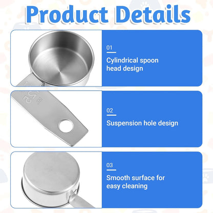2 PCS 1/2 Cup Dog Food Scoop, 1/2 Cup Measuring Scoop4